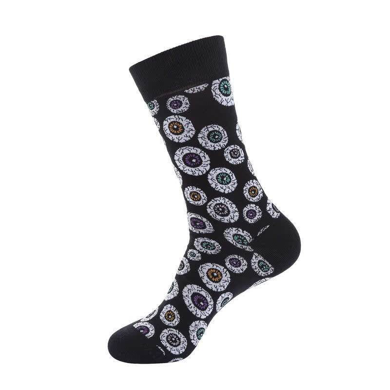 Plusock Halloween Fun Quarter Socks (5 Pairs) - D - EU36-43 (US3-9) - image 2