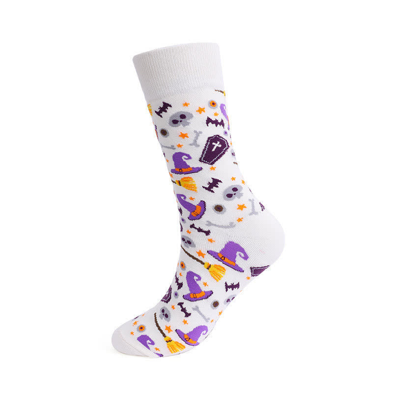 Plusock Halloween Party Quarter Socks (5 Pairs) - E - EU36-43 (US3-9) - image 5