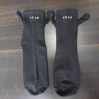 Plusock Smile Magnetic Hand Holding Quarter Socks (2 Pairs) - image 4
