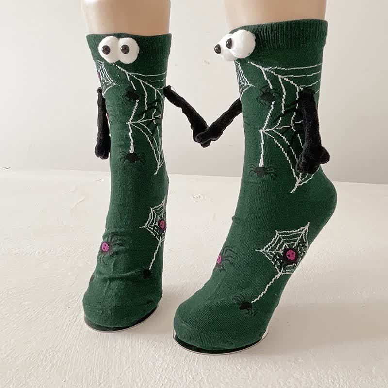 Plusock Spooky 3D Eye Halloween Quarter Socks (4 Pairs) - H - EU36-43 (US3-9) - image 7