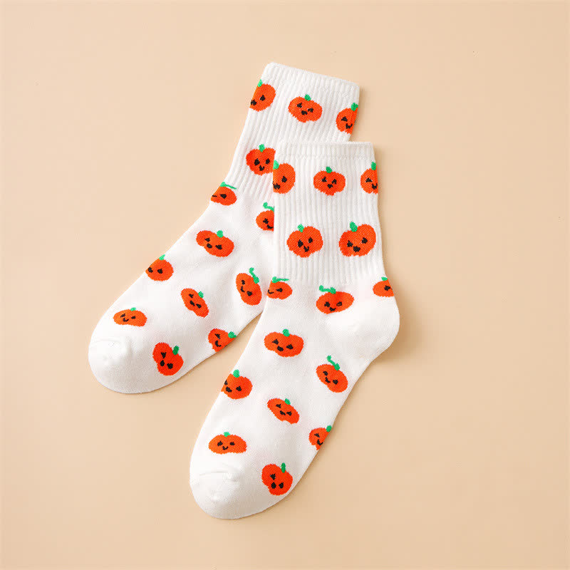 Plusock Halloween Print Quarter Socks (3 Pairs) - B - EU36-43 (US3-9) - image 2