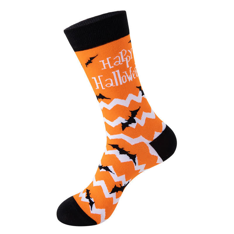 Plusock Halloween Moon Witch Crew Socks (4 Pairs) - B - EU36-43 (US3-9) - image 2