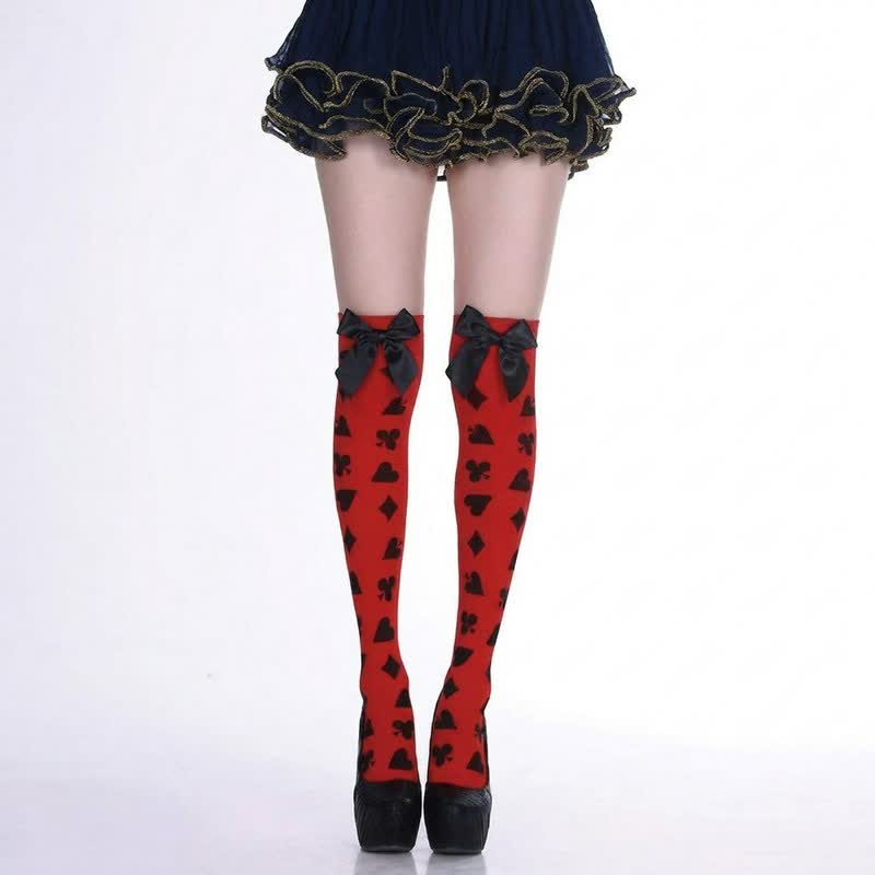 Plusock Halloween Fun Thigh High Socks (4 Pairs) - G - EU36-43 (US3-9) - image 7