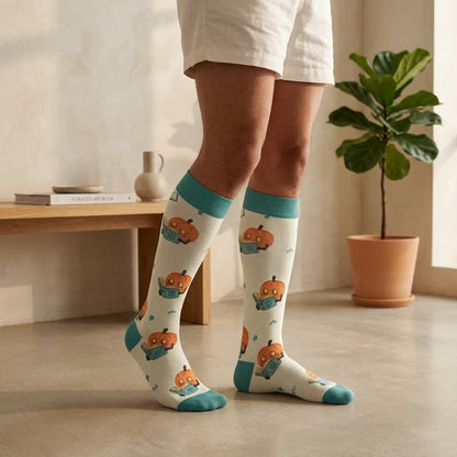 Plusock Plus Size Witch Cat Rabbit Compression Socks - image 3