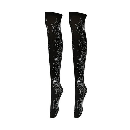 Plusock Halloween Bold Over Knee Thigh Socks (4 Pairs) - B - EU36-43 (US3-9) - image 2