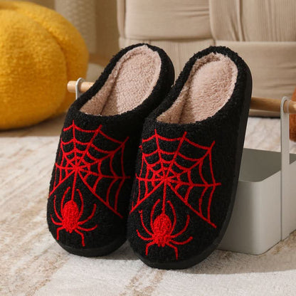 Plusock Halloween Witch Ghost Lantern Plush House Slippers - D - EU44-45(US10-11) - image 4