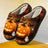 Plusock Halloween Fun Jack-O'-Lantern Bat Full Print Fuzzy Slippers - Multicolor - EU 44-45(US10-11) - image 0