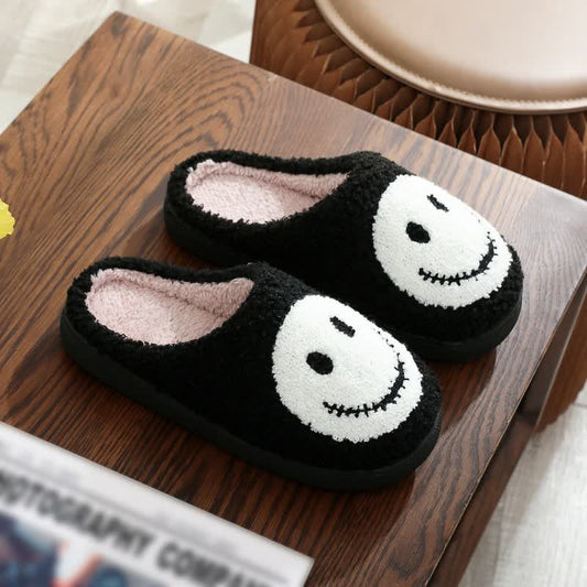 Plusock Halloween Fun Plush House Slippers - Black - EU44-45(US10-11) - image 0