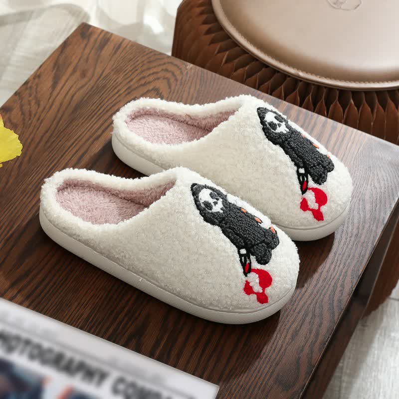 Plusock Halloween Autumn Season Indoor House Slippers - A - EU 44-45(US10-11) - image 0