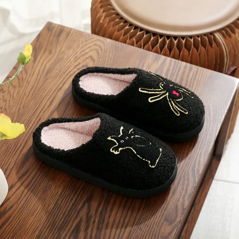 Plusock Halloween Autumn Season Indoor House Slippers - D - EU 44-45(US10-11) - image 3