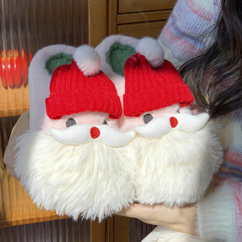 Plusock Halloween Fun Cute Monster Plush House Slippers - image 1