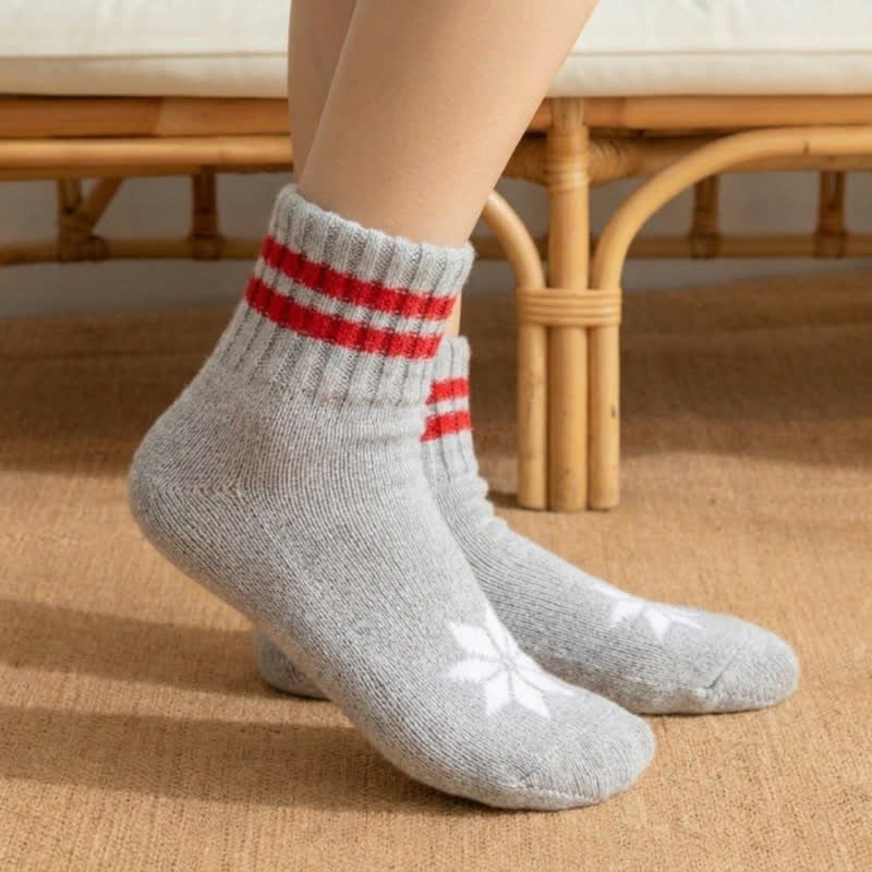 Plusock Green Polka Dot Anti-Slip House Slipper Socks - image 4