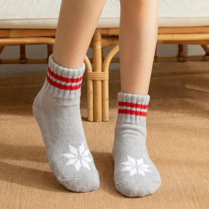 Plusock Green Polka Dot Anti-Slip House Slipper Socks - image 3