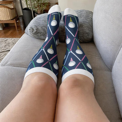 Plusock Plus Size Tennis Racket Compression Socks - image 2