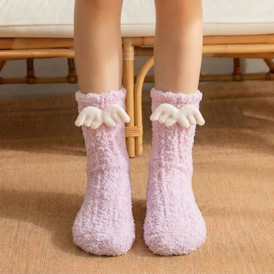 Plusock Christmas Holiday 3D Cartoon Accent Quarter Socks (3 Pairs) - image 0