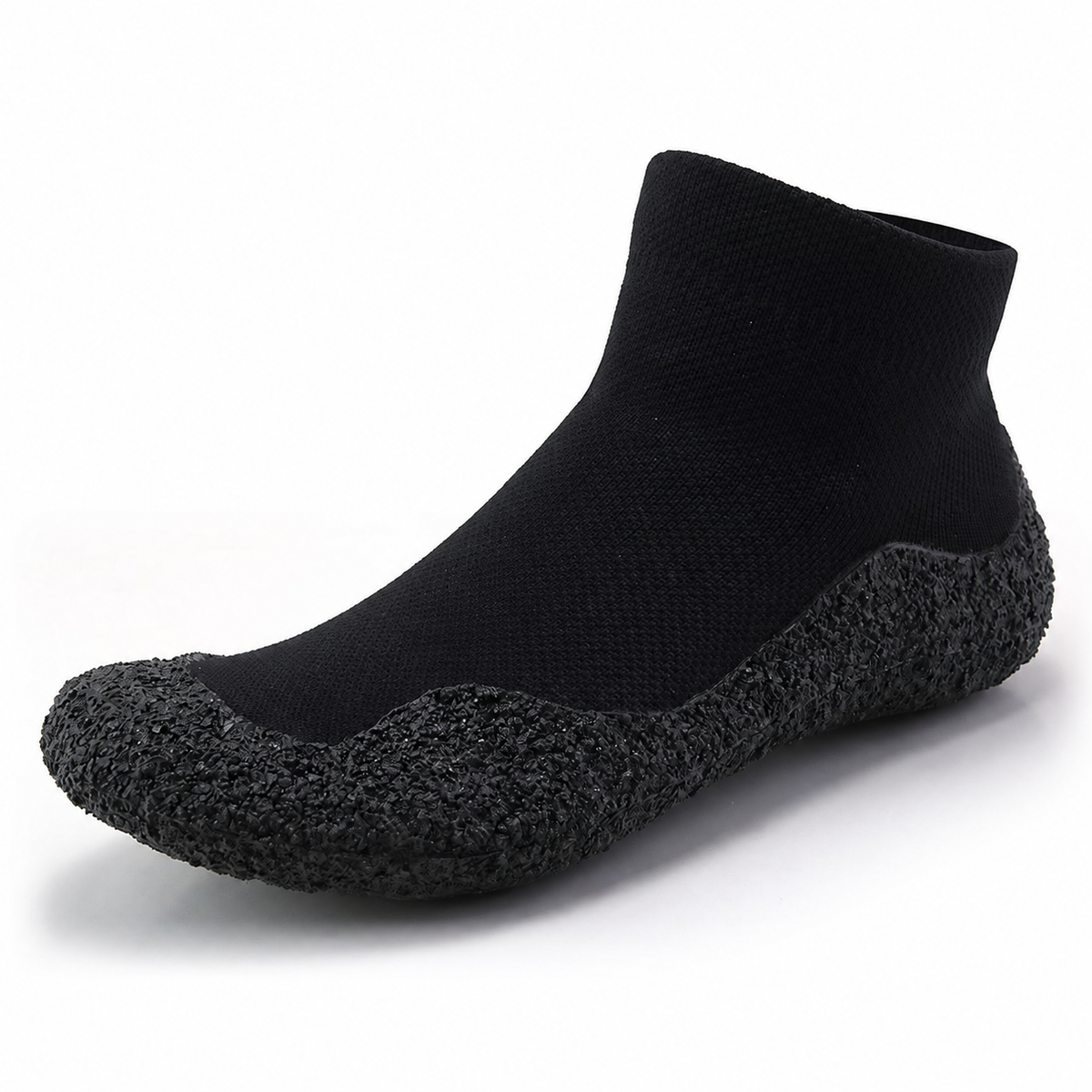 Plusock  Plus Size Lightweight Barefoot Sock Shoes - Black - US12 - image 7