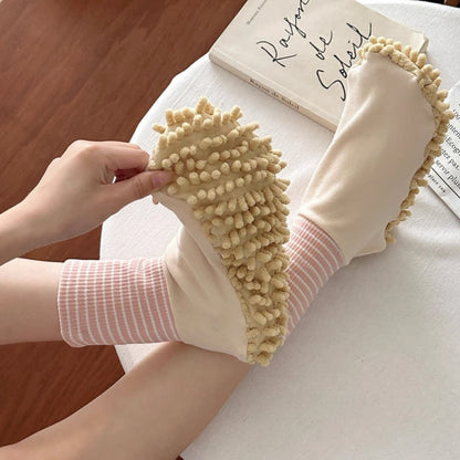 Plusock Microfiber Cleaning Dust Mop Slipper Socks (4 Pairs) - image 2