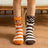 Plusock Cute Red Panda Striped Plush Slipper Socks - Multicolor - EU36-42(US3-8.5) - image 0