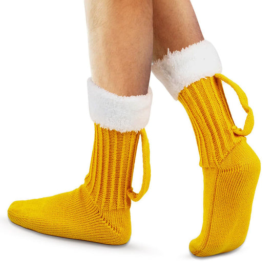 Plusock Cozy Beer Slipper Socks - image 0