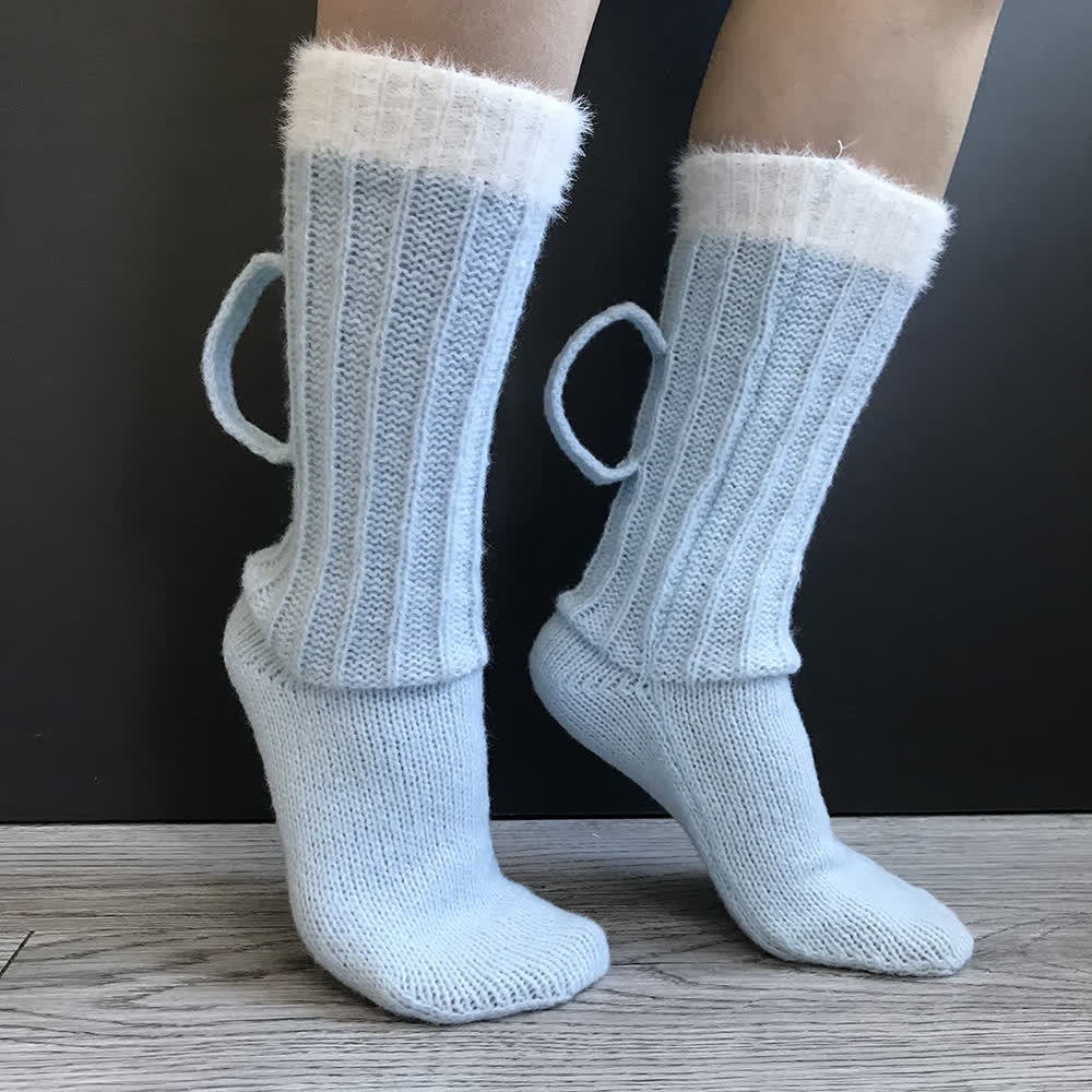 Plusock Cozy Beer Slipper Socks - image 6