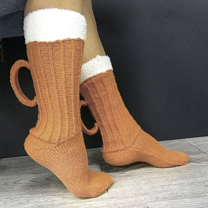 Plusock Cozy Beer Slipper Socks - image 7