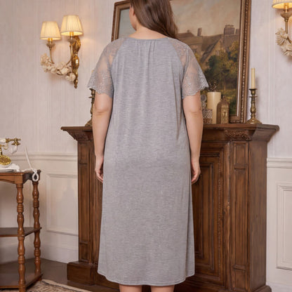 Plusock Lace Sleeve Sleep Loungewear - image 3