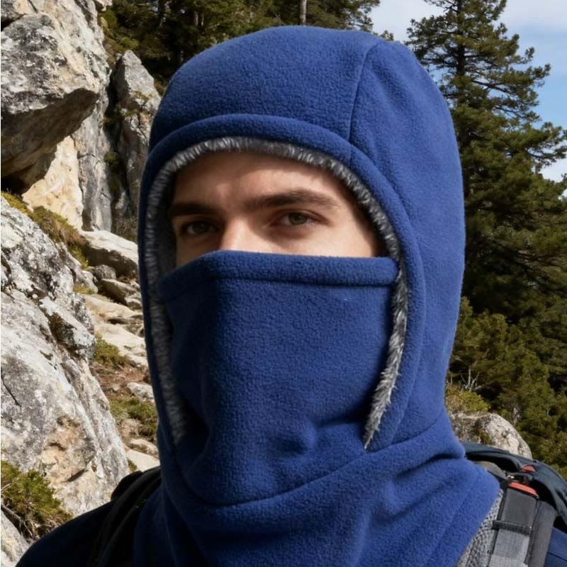 Plusock Fleece Lined Thermal Hooded Scarf - image 0