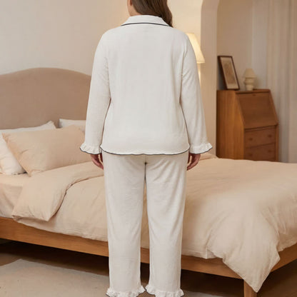 Plusock Contrast Trim Pajama Set - image 3