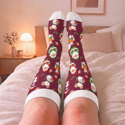 Plusock Plus Size Christmas Character Compression Socks - image 2