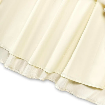 Plusock Plus Size Drawstring Top and Flowy Skirt Set - image 3