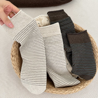 Plusock Cotton Ribbed Quarter Socks (4 Pairs) - image 8