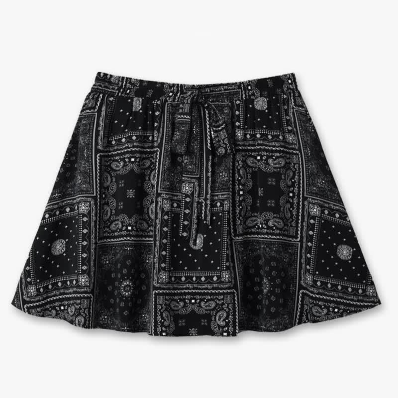 Plusock Shine Like the Stars Tee and Printed Skirt Set - Skirt - 6XL - image 2