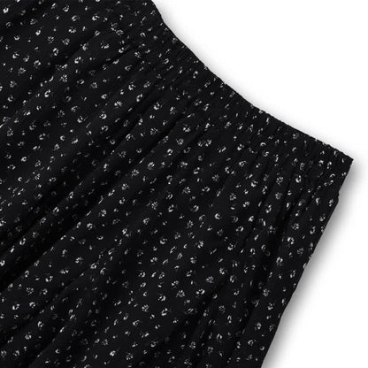 Plusock Plus Size Black Ditsy High Waist Skirt Set - image 6