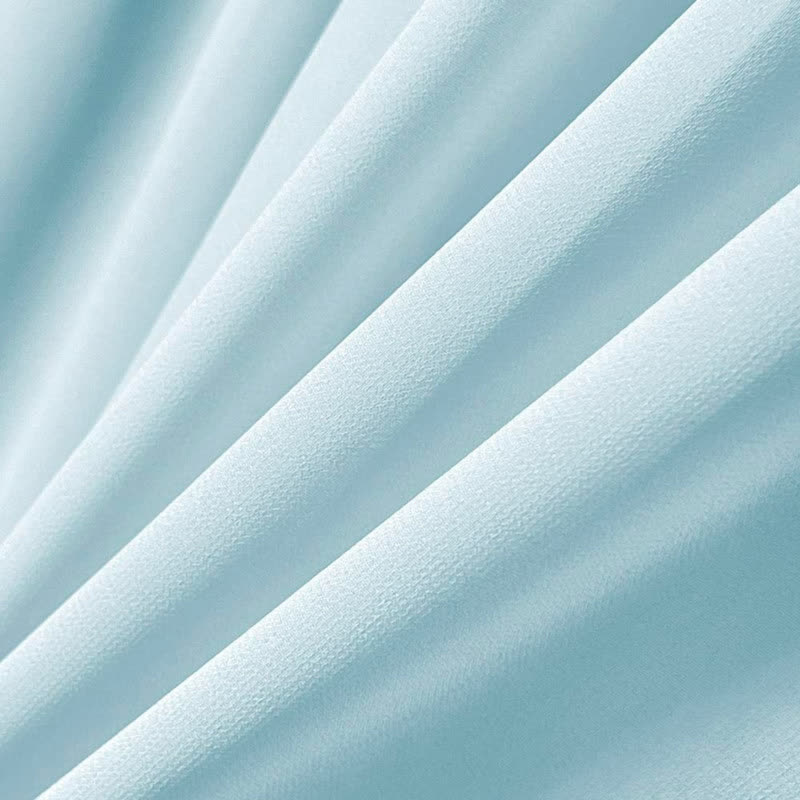 Plusock Plus Size Sky Blue Lace Trim Two Piece Skirt Set - image 7