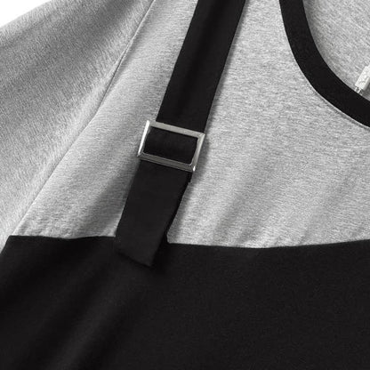 Plusock Casual Layered Look Midi Dress - image 1