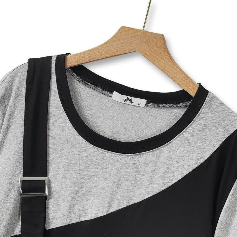 Plusock Casual Layered Look Midi Dress - image 2