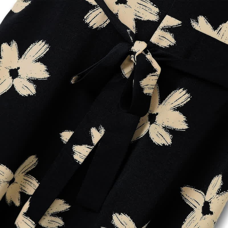 Plusock Curve Floral V Neck Midi Dress - image 3
