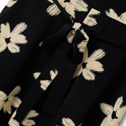 Plusock Curve Floral V Neck Midi Dress - image 3