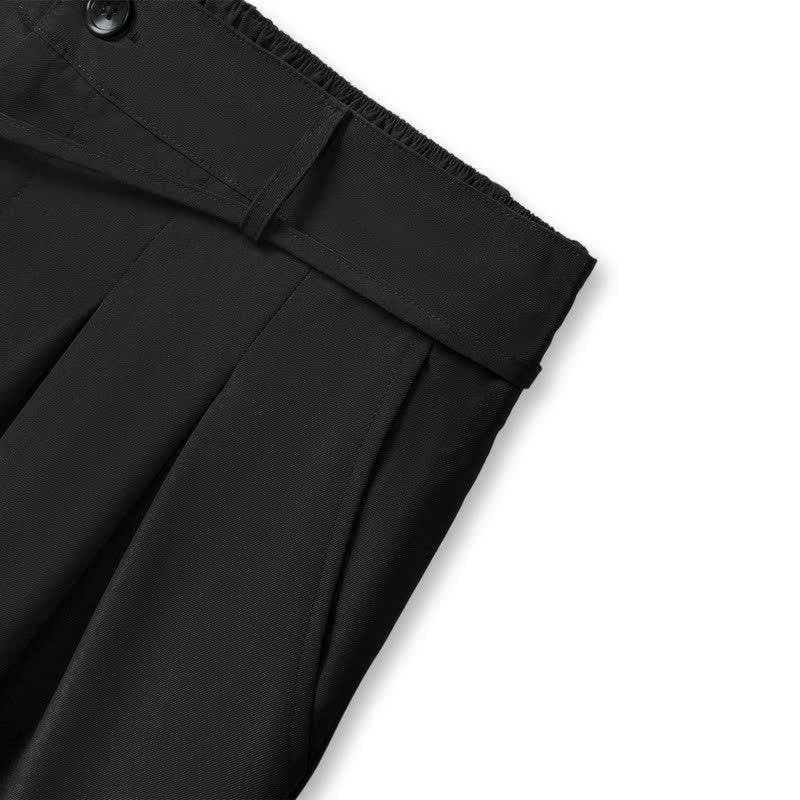 Plusock Black Drawstring Wide Leg Pants - image 2
