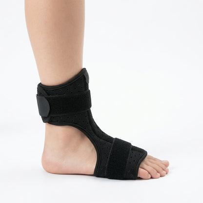 Plusock Adjustable Stabilizing Foot Drop Brace - Black - One Size - image 0