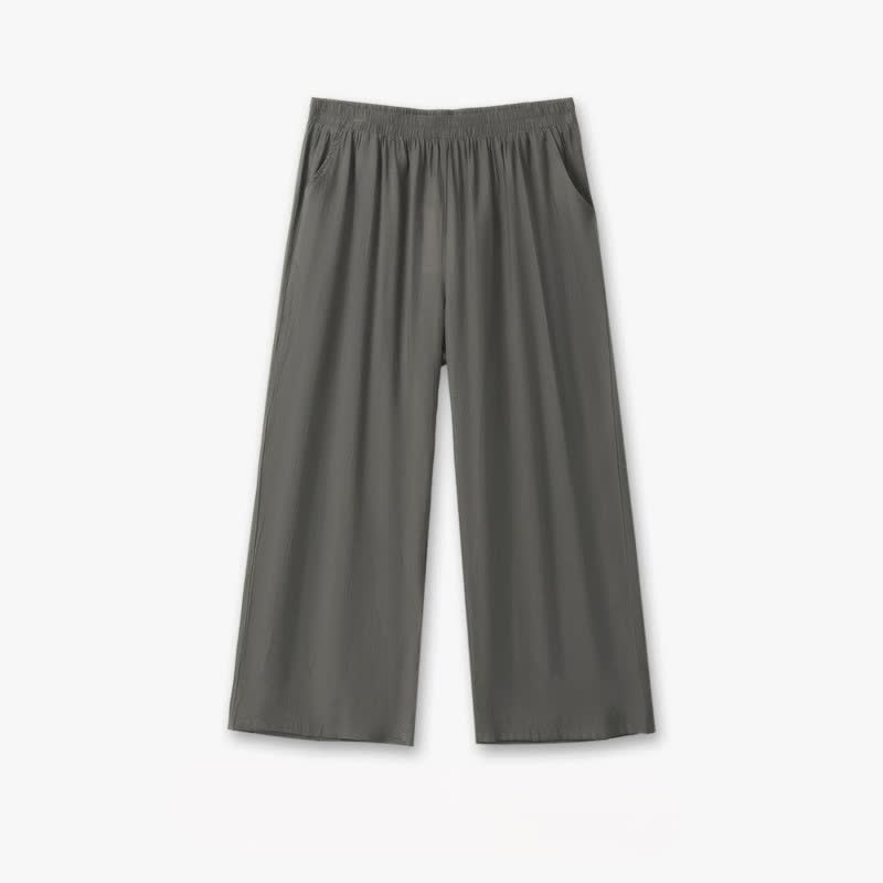 Plusock Casual Layered V Neck Two Piece Pant Set - image 2