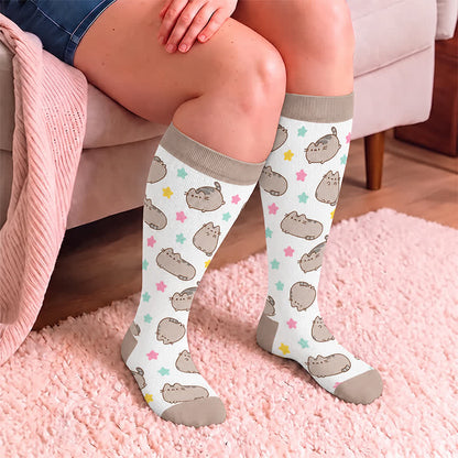 Plusock Plus Size Cute Cat Rabbit Compression Socks - image 1