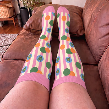 Plusock Plus Size Cute Cat Rabbit Compression Socks - image 2