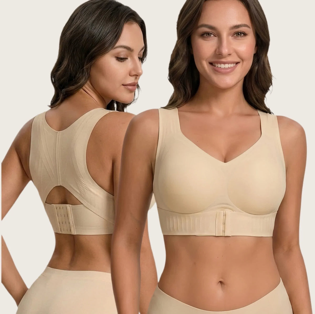 Plusock Seamless Back Smoothing  Wireless Bra - image 0