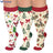 Weihnachtsmann-Kompressionsstrümpfe in Übergröße - image 0