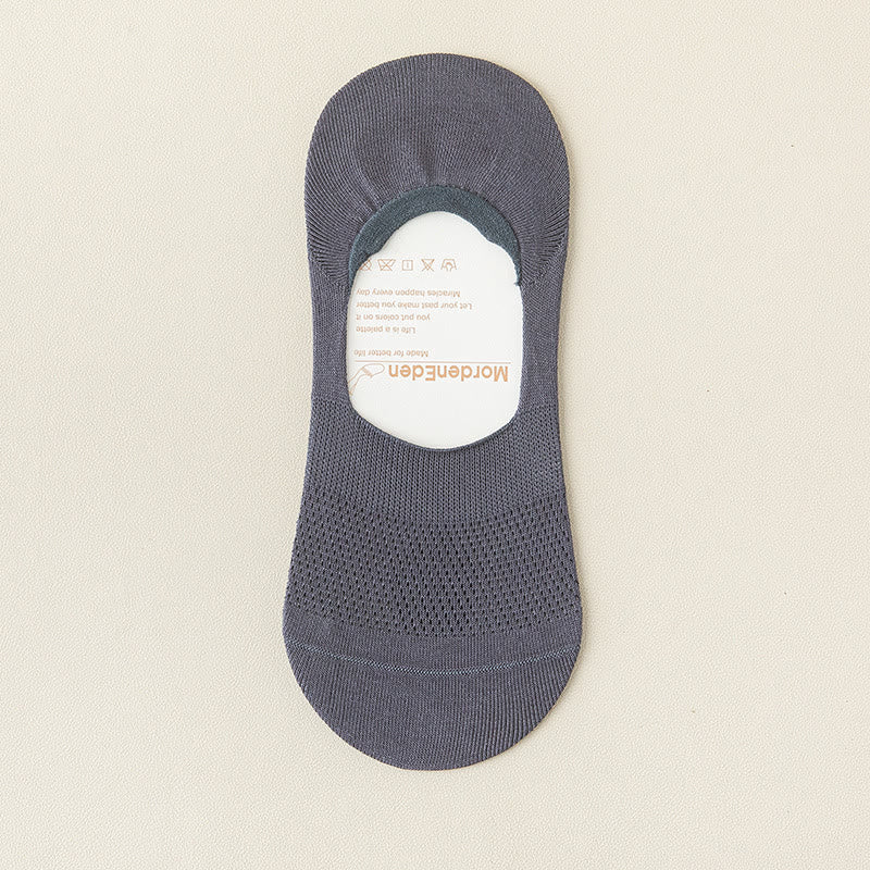 Plus Size Mesh Breathable No Show Socks(5 Pairs)