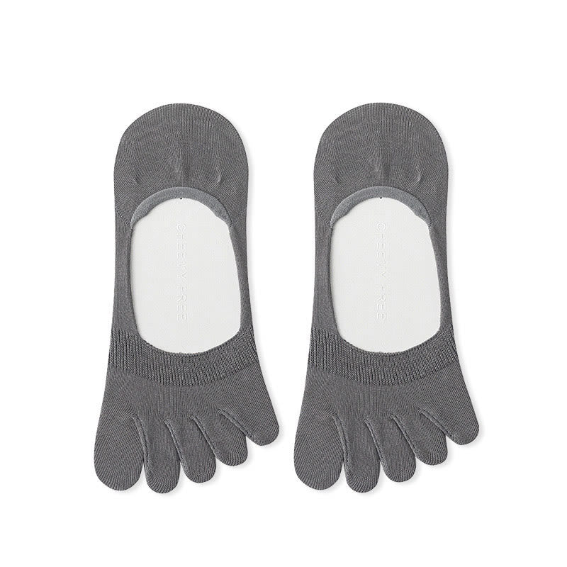 Plus Size Solid Color Alignment Socks(4 Pairs)
