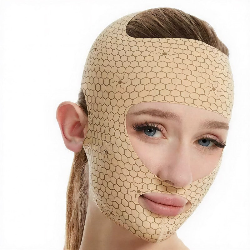 Plusock Breathable Mesh Sculpting Face Wrap - image 1