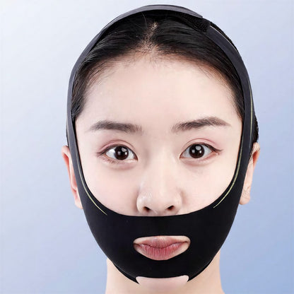 Plusock Sculpting Black Elastic Face Support Wrap - image 9