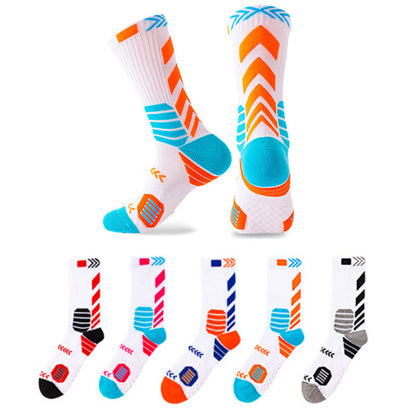Plusock Plus Size Fashion Quarter Compression Socks(5 Pairs)